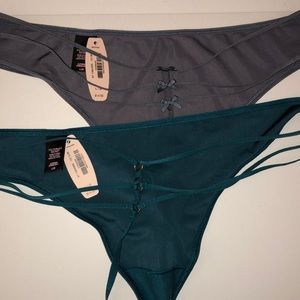 New with Tags VS Thong Panties Size Large